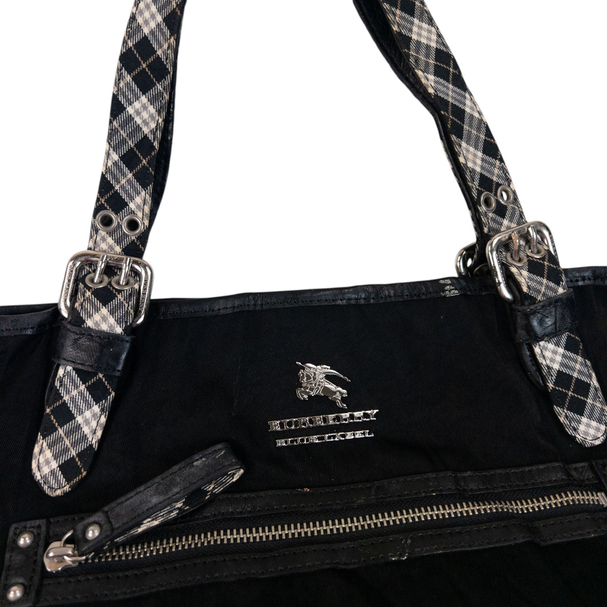 Vintage 2000s Burberry Blue Label Shoulder Bag | O/S, Multicoloured
