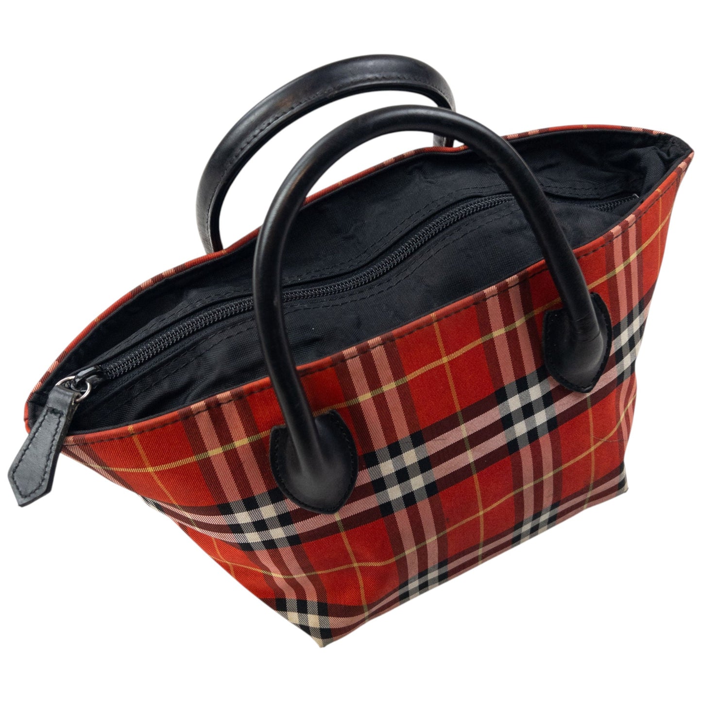 Vintage 2000s Burberry Blue Label Nova Check Handbag | O/S, Multicoloured