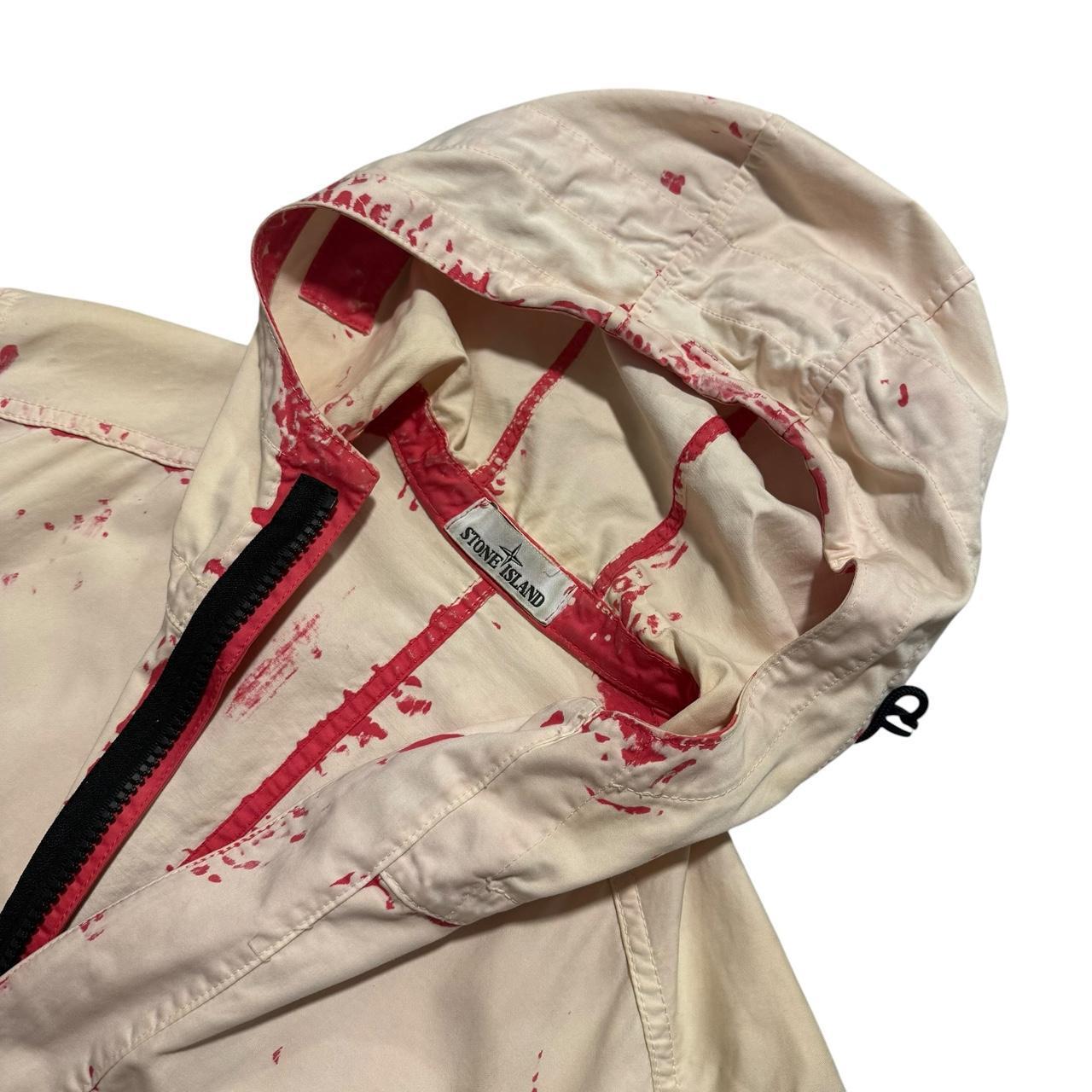 Stone Island Hand corrosion On Raso Field Jacket | Large, Beige
