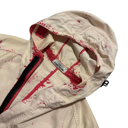 Stone Island Hand corrosion On Raso Field Jacket | Large, Beige