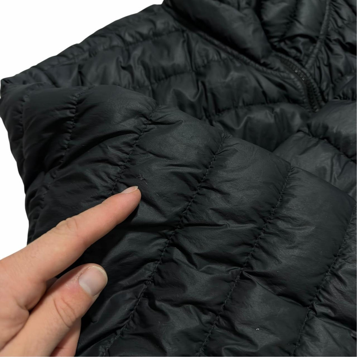 Stone Island Garment Dyed Micro Yarn Down Jacket | XL, Black