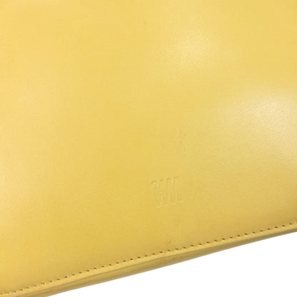 Vintage 90s Issey Miyake Leather Shoulder Bag | O/S, Yellow