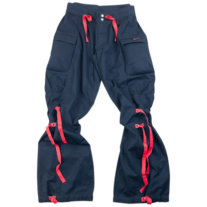 Vintage 2000s Nike Adjustable Bondage Cargo Trousers Size S | Small, Multicoloured