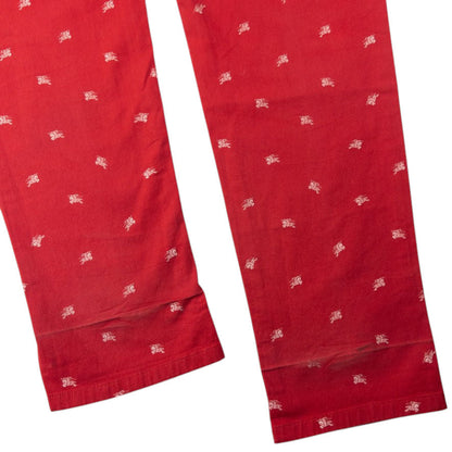 Vintage Burberry Monogram Trousers Size W31