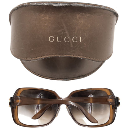 Vintage 2000s Gucci Oversized Sunglasses | O/S, Brown