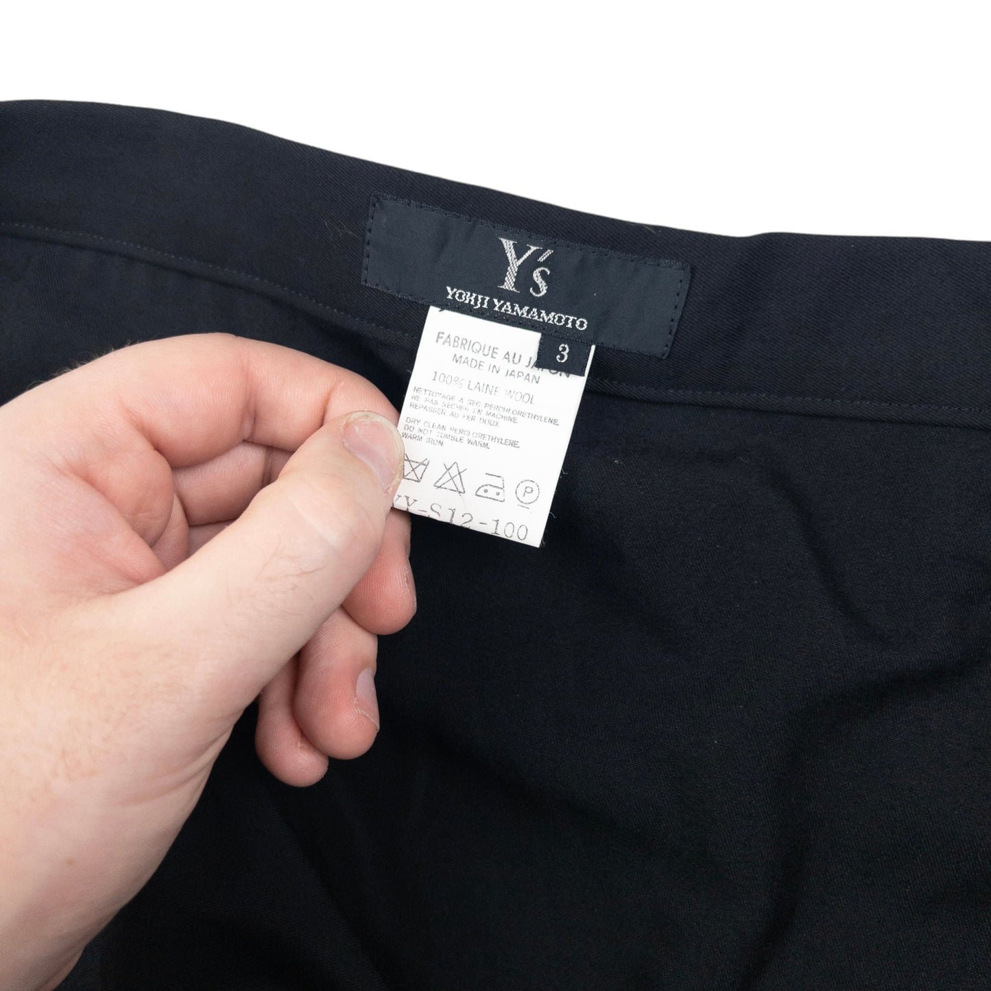 Vintage Yohji Yamamoto Maxi Skirt Womens Size W32