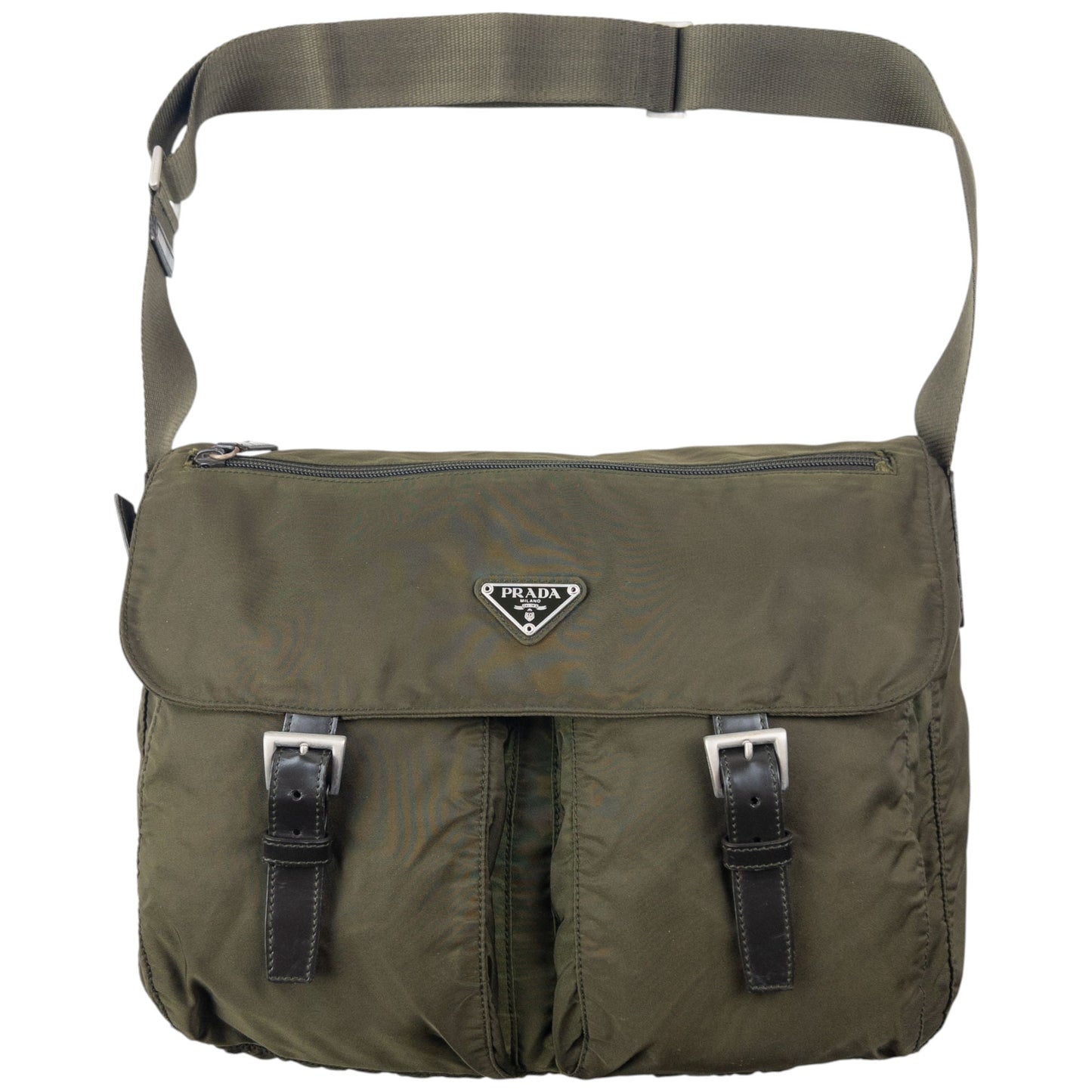 Vintage 2000s Prada Cargo Crossbody Bag