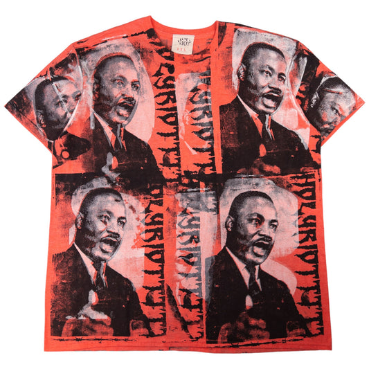 Vintage Martin Luther King All Over Print T Shirt Size XXL