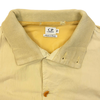 Vintage 1994 CP Company Flight Button Up Jacket Size S | Small, Cream