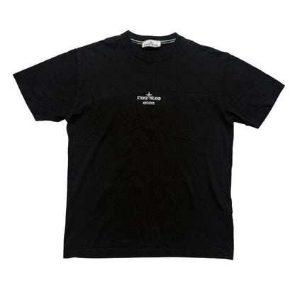 Stone Island Archivo Pure Metal Shell T-Shirt | XL, Black