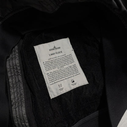 Stone Island Lamy Flock Jacket | Large, Black