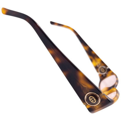 Vintage 2000s Gucci By Tom Ford Tortoise Shell Sunglasses | O/S, Multicoloured