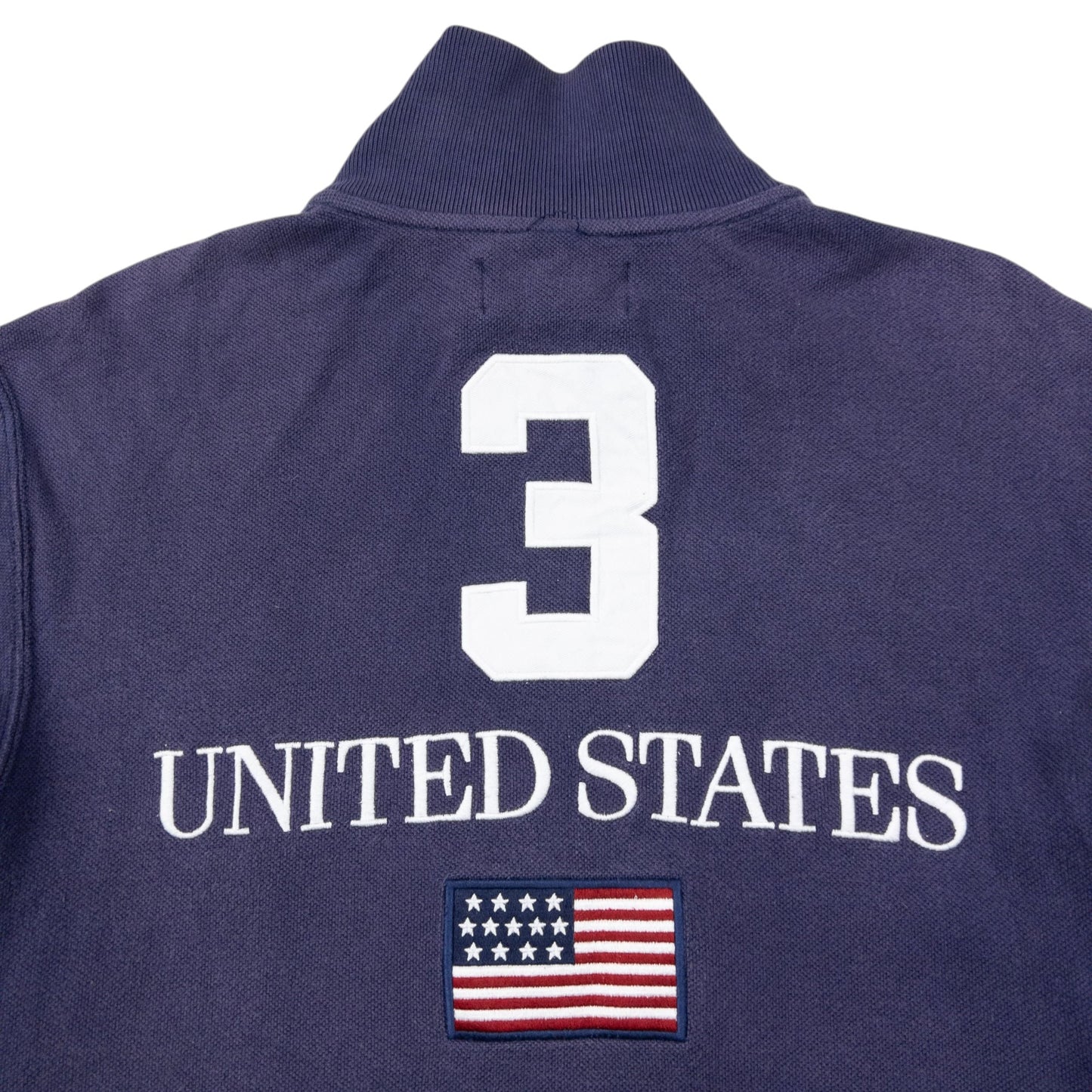 Vintage Polo Ralph Lauren USA Zip Up Sweatshirt Size M