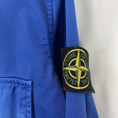 Stone Island Hooded Overshirt, Size XL | XL, Blue