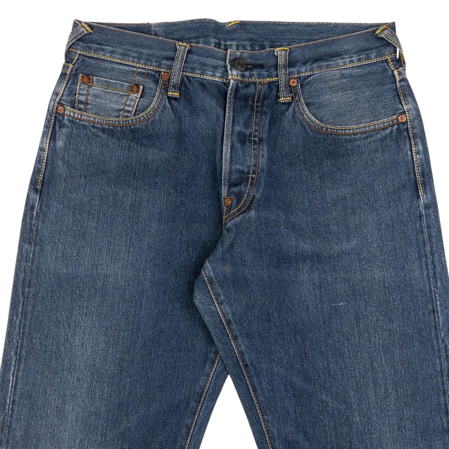 Vintage Evisu Double Gull Embroidered Japanese Denim Jeans Size W30