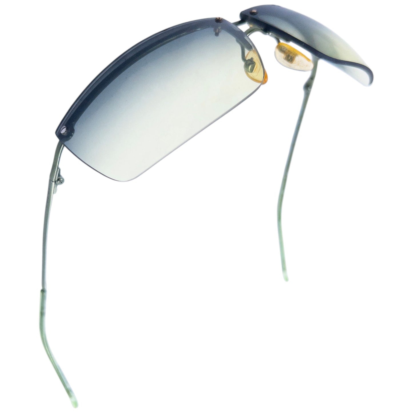 Vintage 2000s Gucci Rimless Sunglasses | O/S, Green