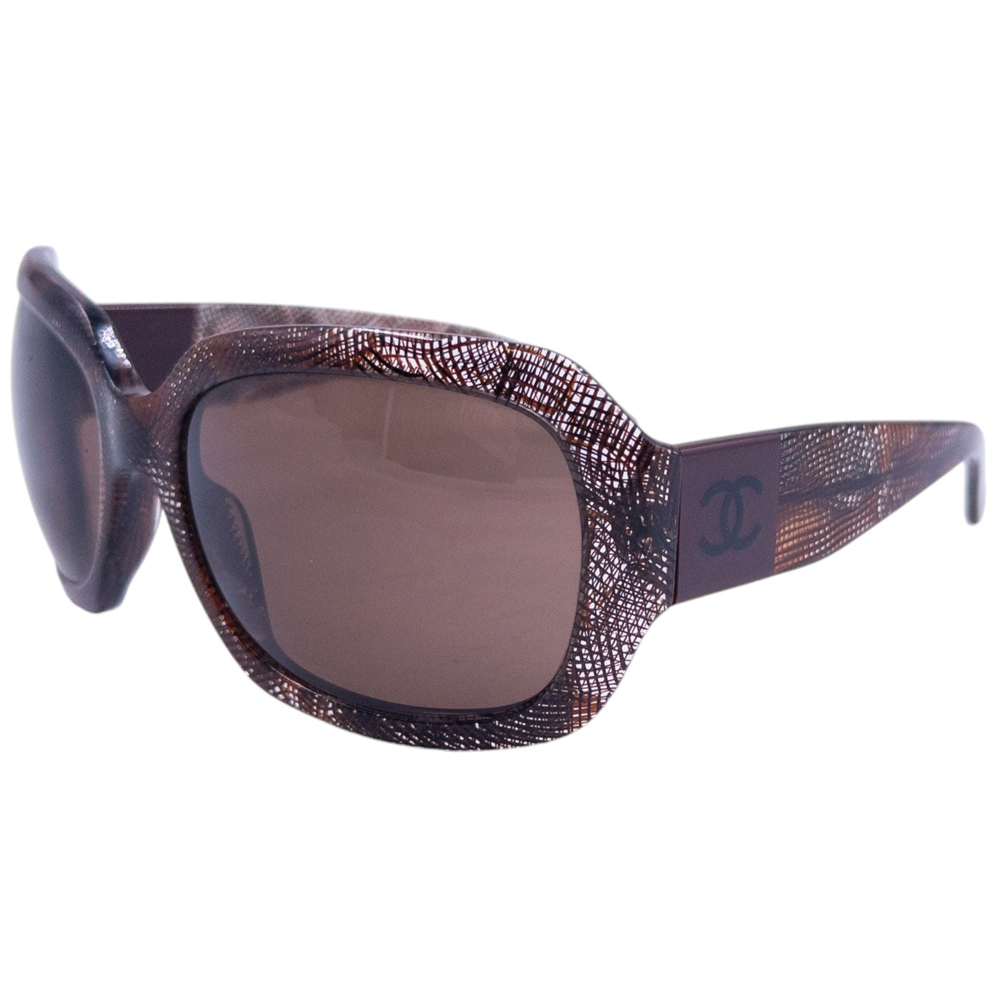 Vintage Chanel Snakeskin Sunglasses
