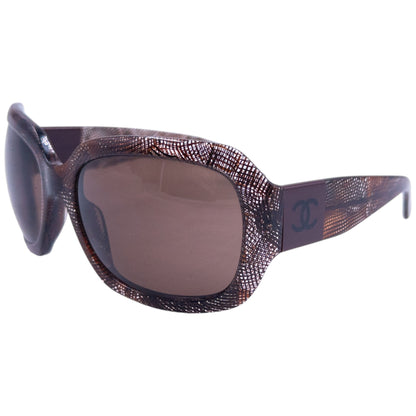 Vintage Chanel Snakeskin Sunglasses