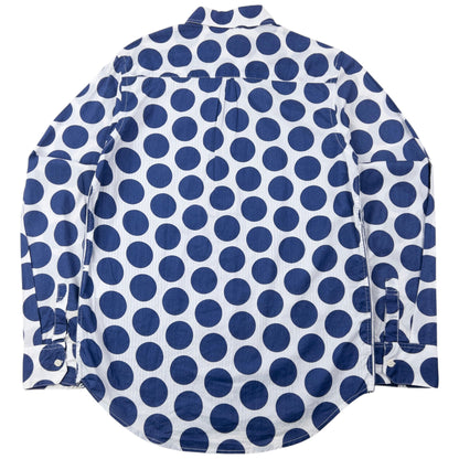 Vintage Comme Des Garçons HOMME Long Sleeve Button Up Shirt Size S | Small, Blue