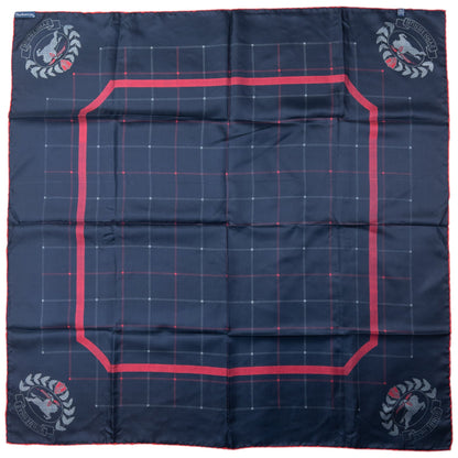 Vintage Burberry Nova Check Silk Scarf