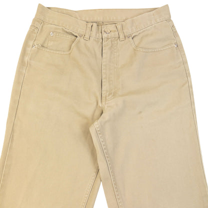 Vintage 90s YSL Yves Saint Laurent Denim Jeans Size W29 | W29, Beige