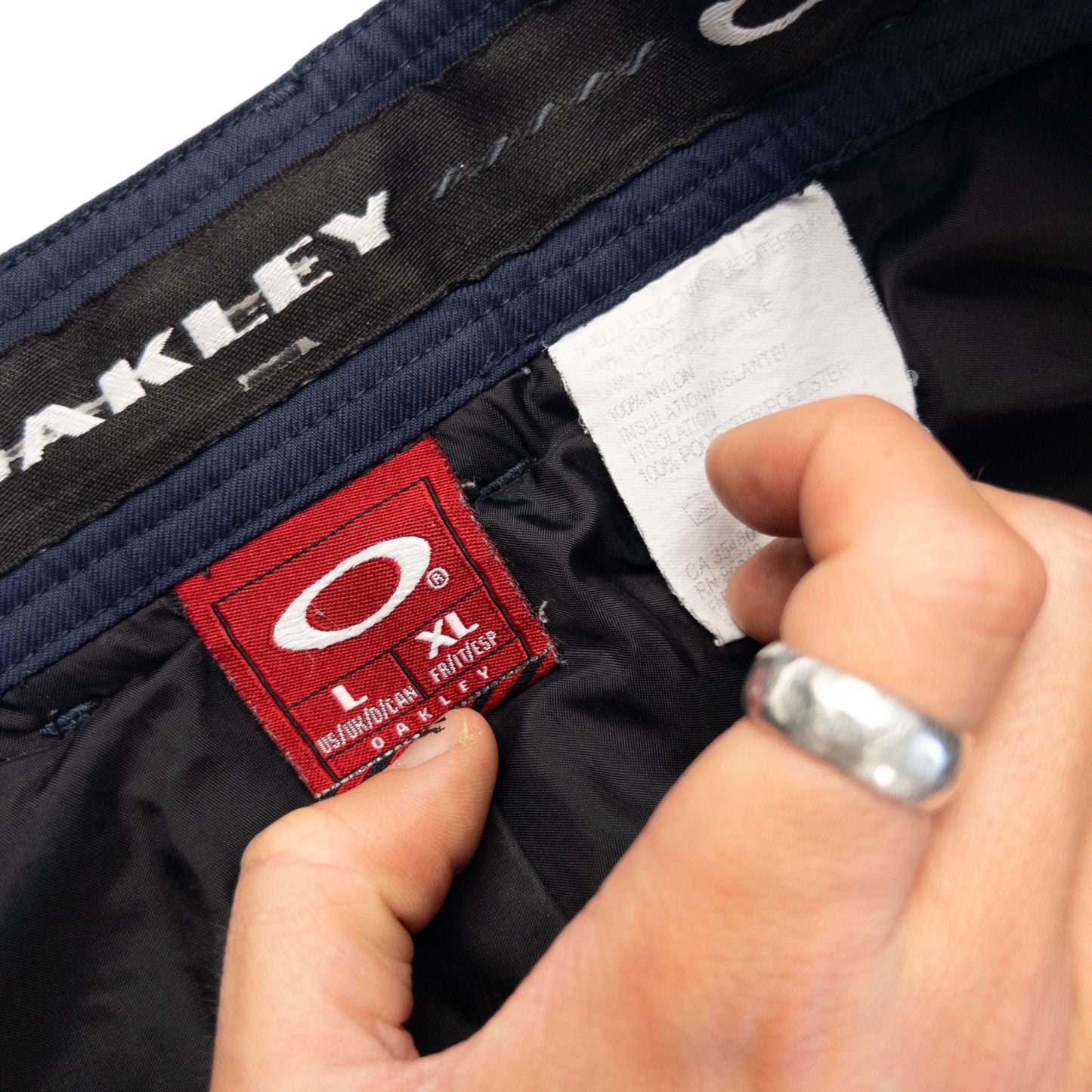 Vintage Oakley Quilted Padded Trousers Size L
