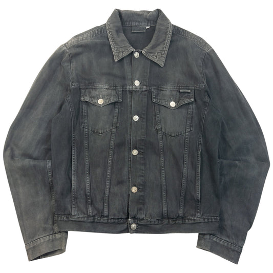 Vintage 2000s Versace Jeans Couture Button Up Jacket Size S | Small, Grey