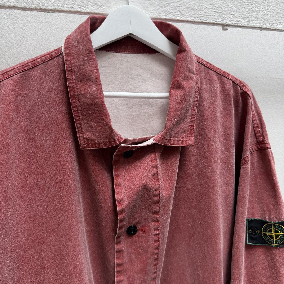 90’s Stone Island Reversible Tela Stella (XL) | XL, Red