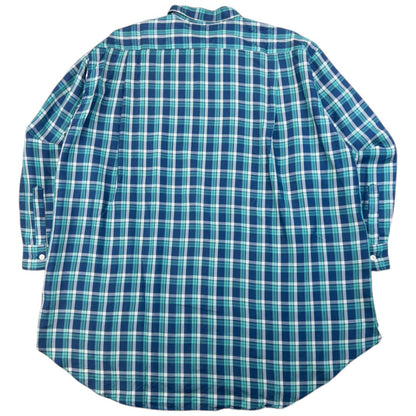 Vintage 90s Comme Des Garçons Robe De Chambre Button Up Shirt Size L | Large, Blue