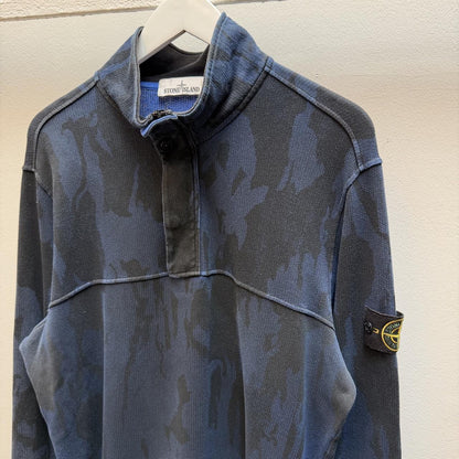Stone Island Flowing Camo Jumper (XXL) | XXL, Multicoloured