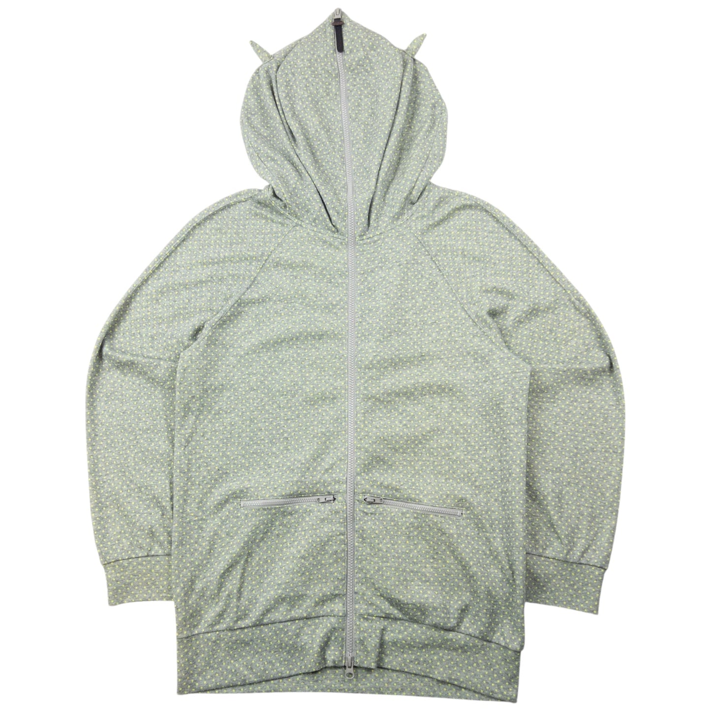 Vintage 2000s Mercibeaucoup By Issey Miyake Polka Dot Full Zip Hoodie Size M