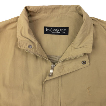Vintage YSL Yves Saint Laurent Zip Up Jacket Size M