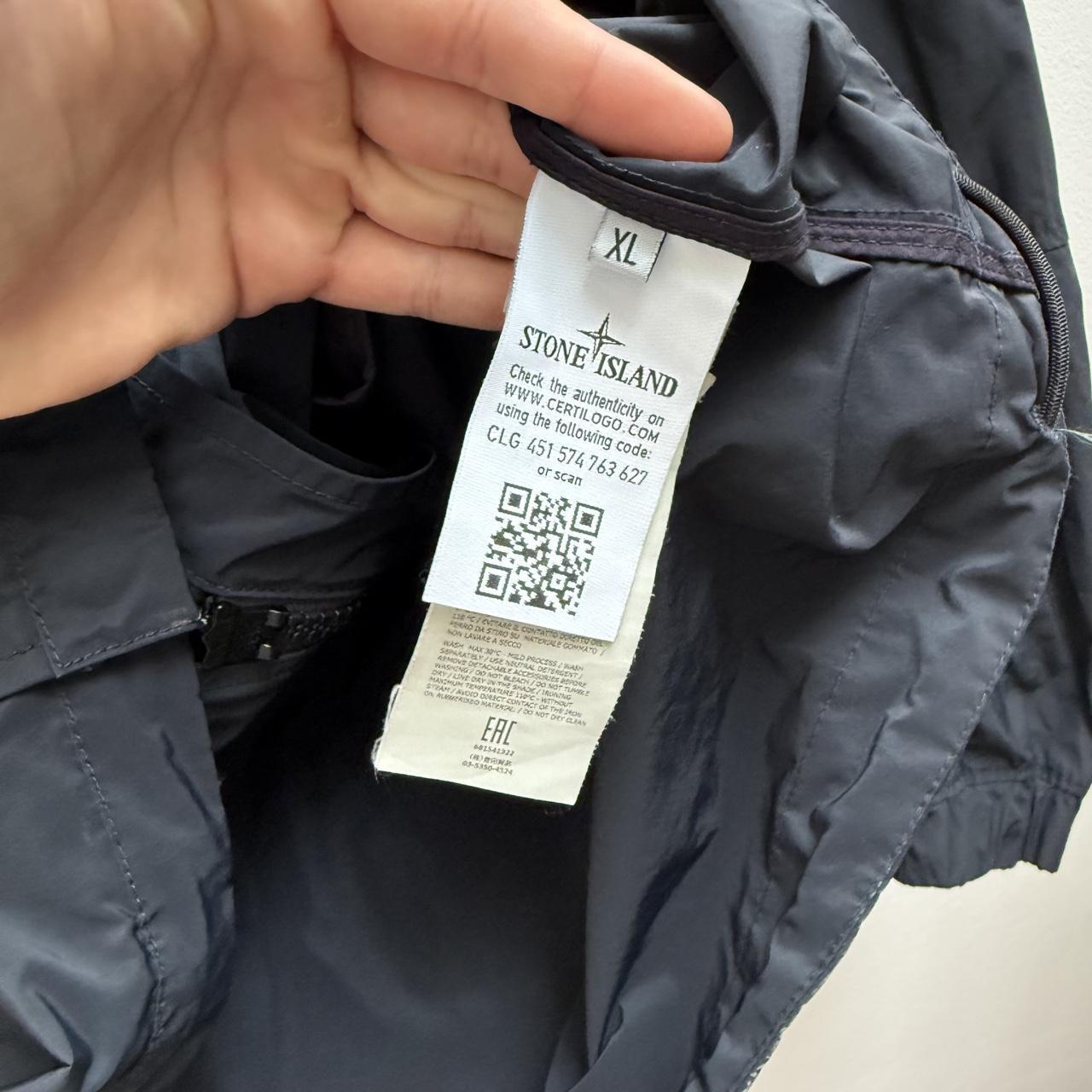 Stone Island Micro Reps Parka Jacket (XL) | Extra Large, Blue