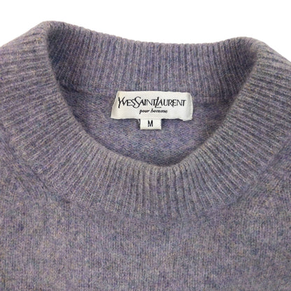 Vintage 90s YSL Yves Saint Laurent Lambswool Jumper Womens Size S | Small, Purple