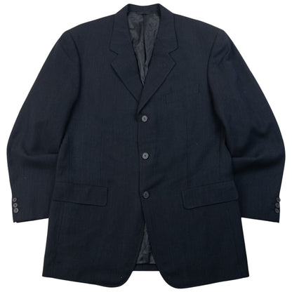 Vintage 90s Yohji Yamamoto D'Urban A.A.R Blazer Jacket Size L | Large, Black
