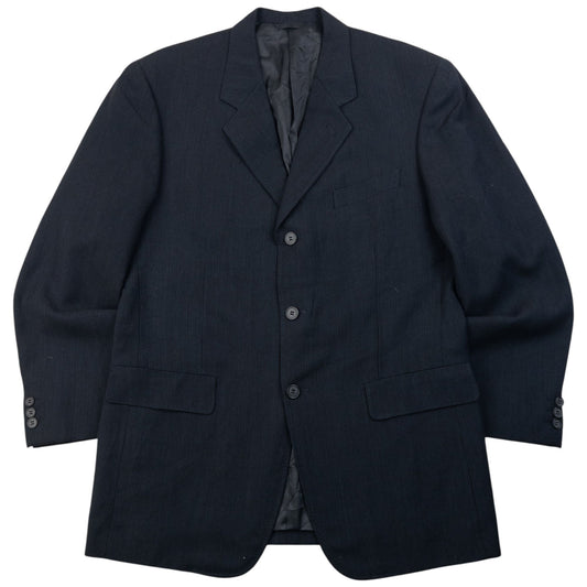 Vintage 90s Yohji Yamamoto D'Urban A.A.R Blazer Jacket Size L | Large, Black