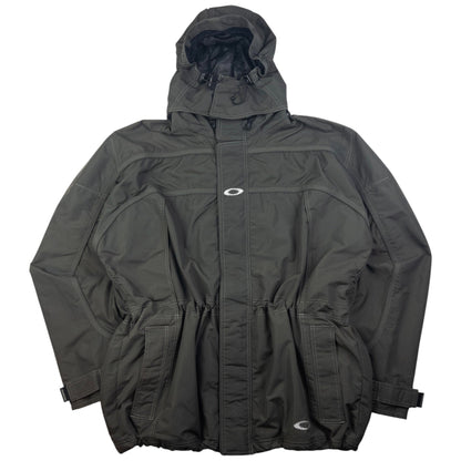 Vintage Oakley Zip Up Snowboarding Jacket Size XL