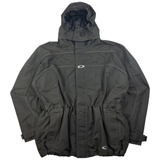 Vintage Oakley Zip Up Snowboarding Jacket Size XL