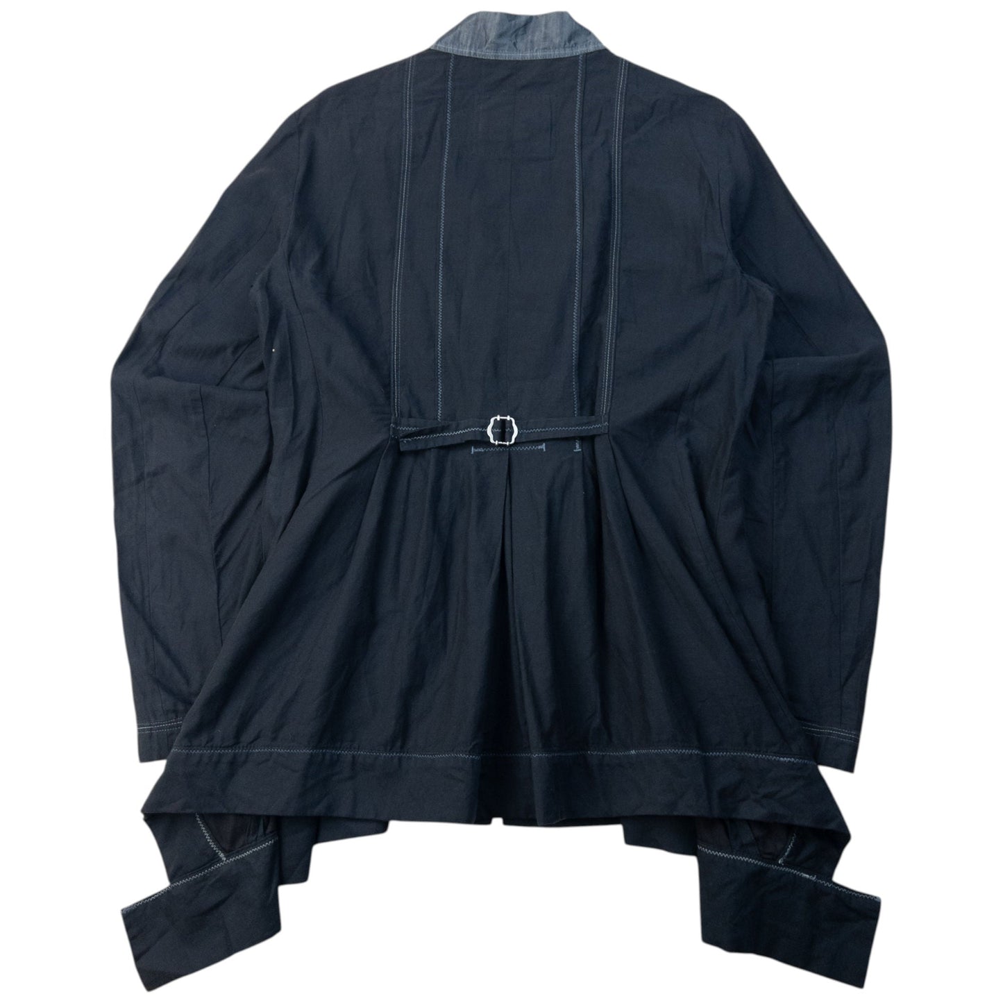 Vintage Marithe + Francois Girbaud Pleated Jacket Womens Size L | Large, Multicoloured