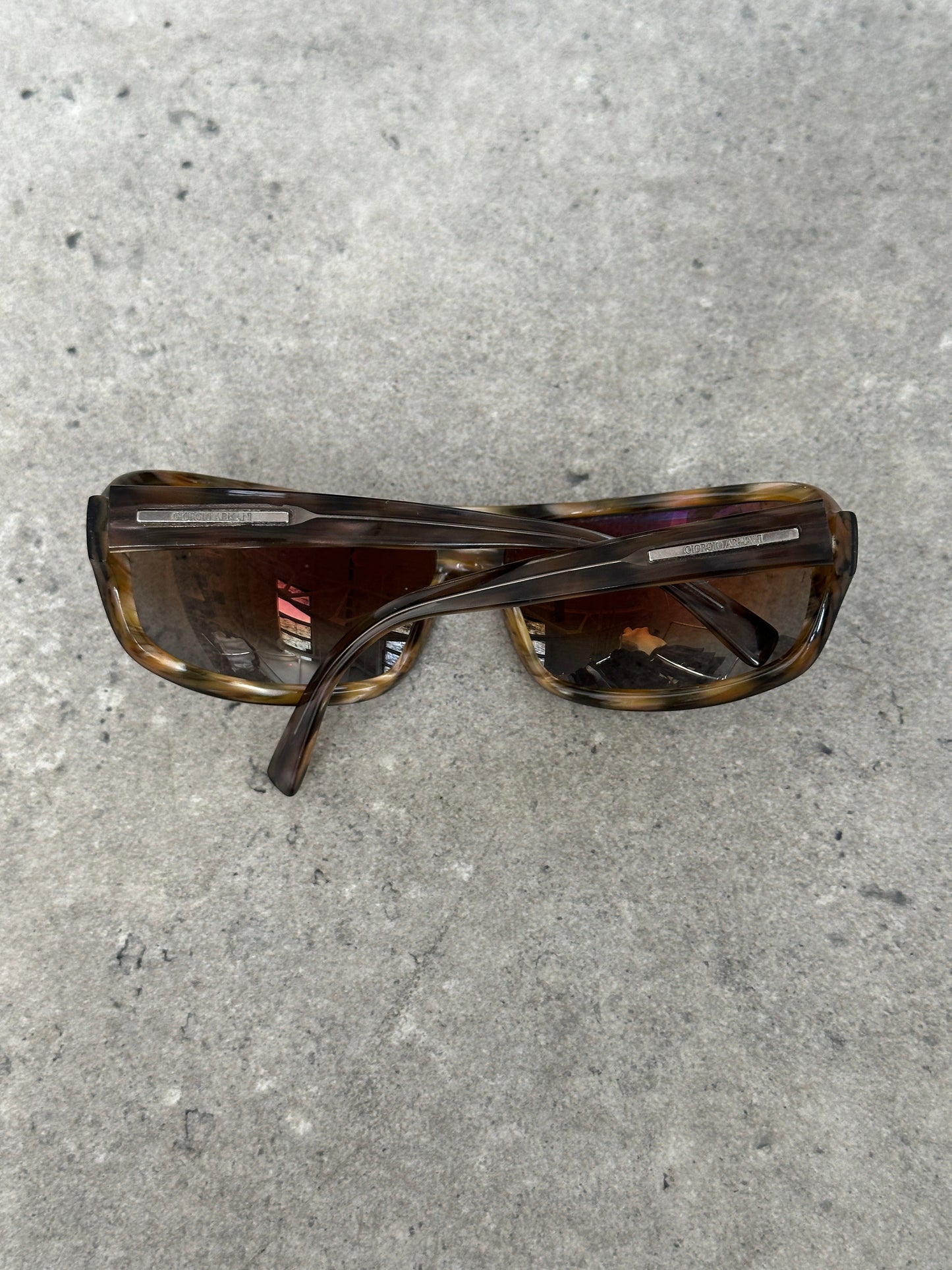Giorgio Armani 2000s Shield Sunglasses