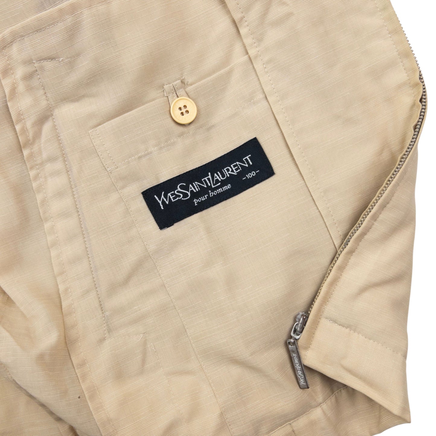 Vintage YSL Yves Saint Laurent Harrington Jacket Size M