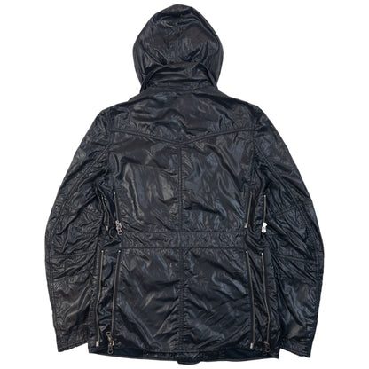 Vintage 2000s PPFM Multi Zip Jacket Womens Size M | Medium, Black
