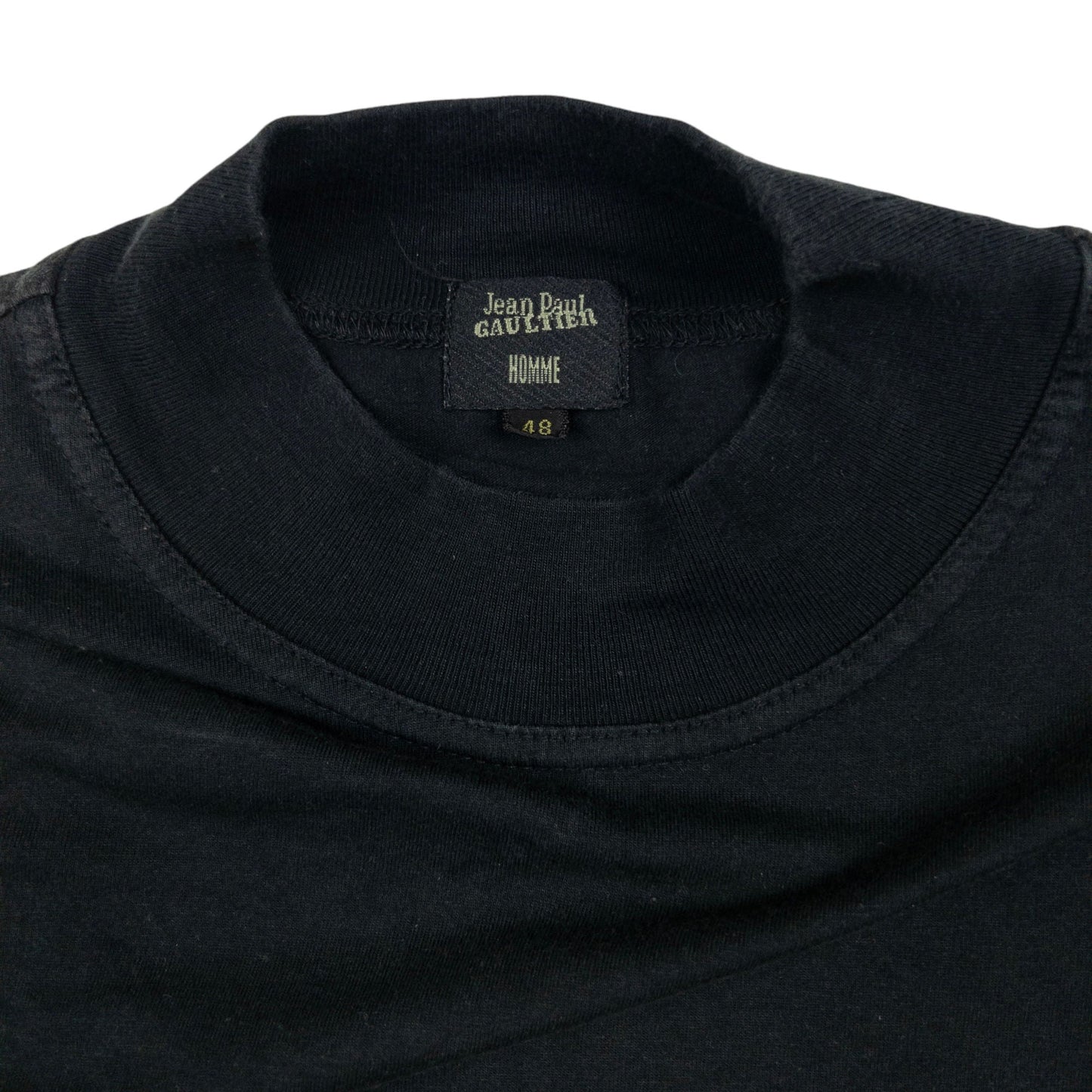 Vintage Jean Paul Gaultier Mock Long Sleeve T Shirt Size M