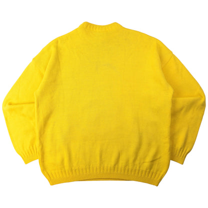 Vintage Versace Jeans Couture Washington Guards Knit Jumper Size L