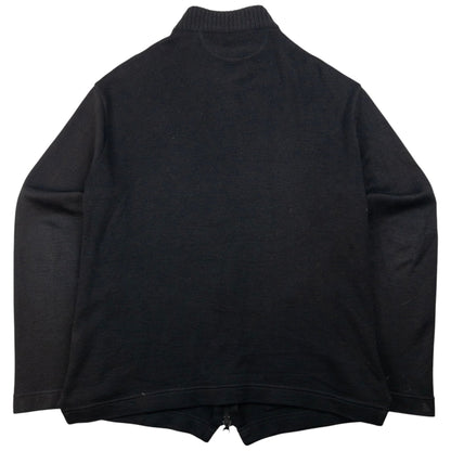Vintage Armani Jeans Zip Up Jumper Size M
