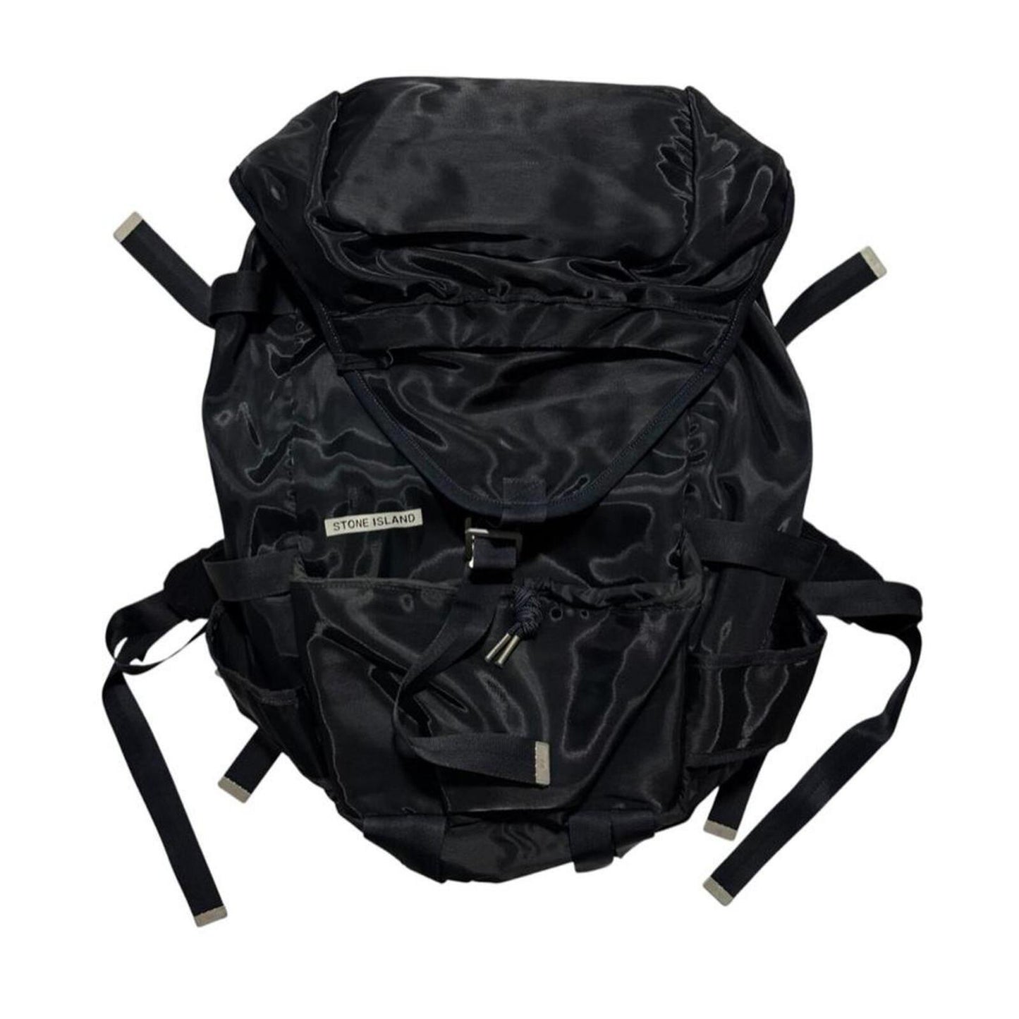 Stone Island S/S 2000 Nylon Backpack | O/S, Black