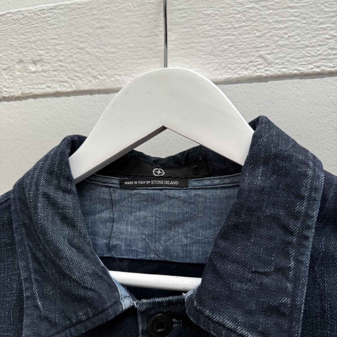 Stone Island 00s Denims Jacket (L) | Large, Dark Blue