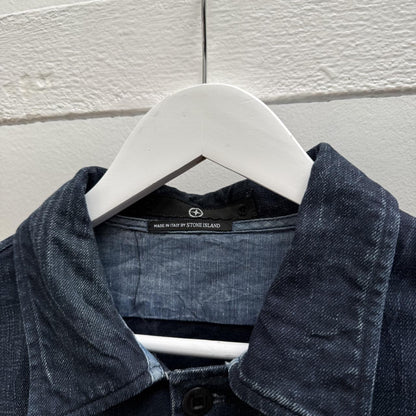 Stone Island 00s Denims Jacket (L) | Large, Dark Blue