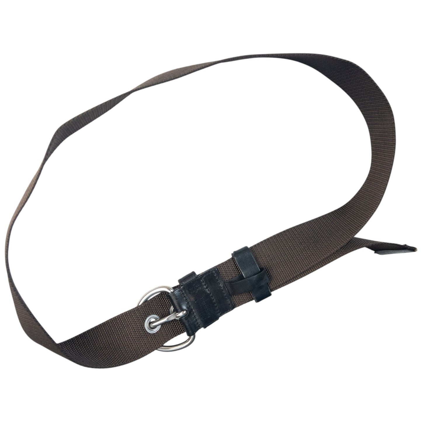 Vintage 2000s Prada Belt Size L | O/S, Brown