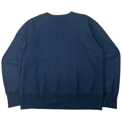 Vintage 90s Stussy Lion Sweatshirt Size L | Large, Navy